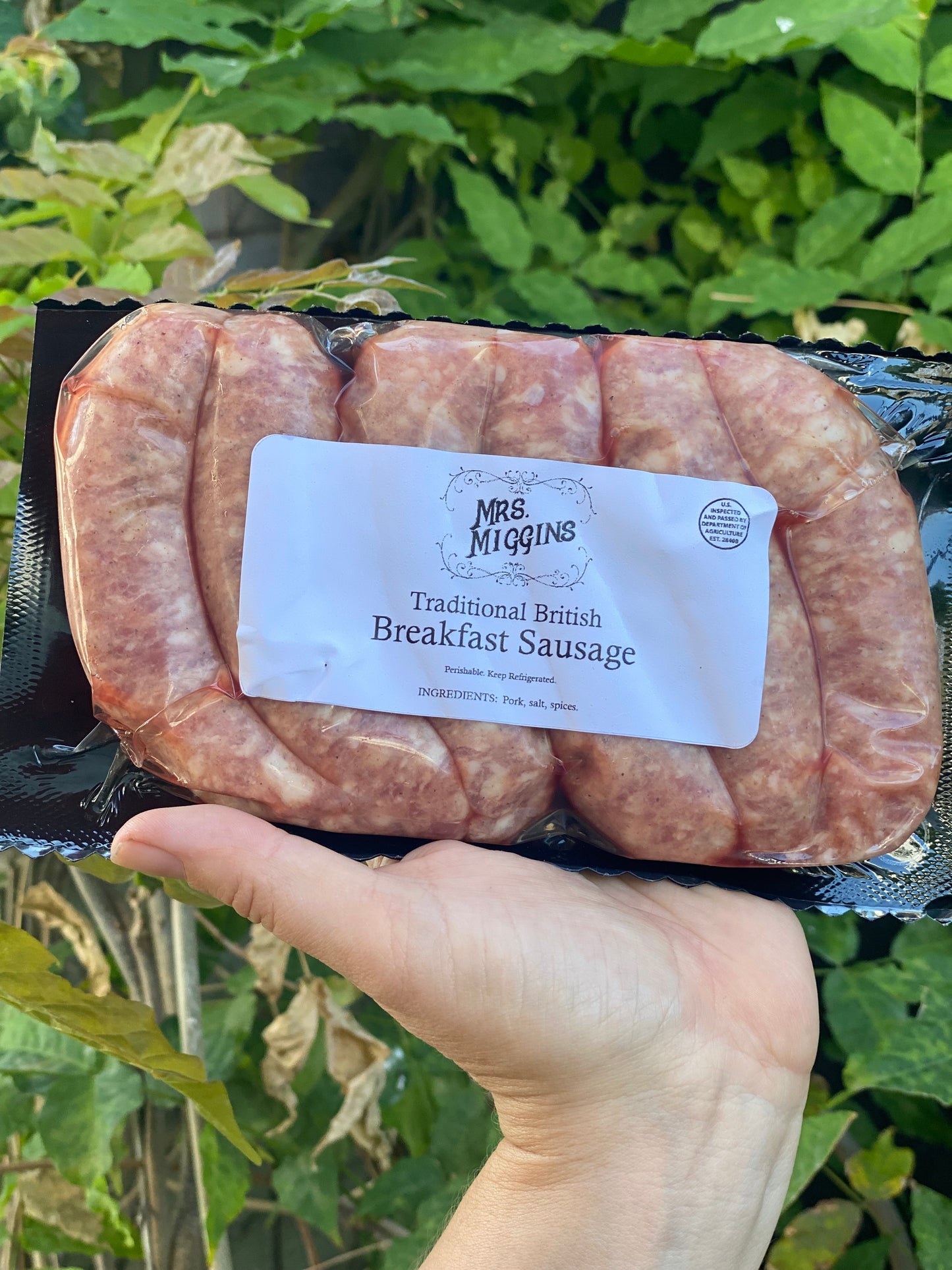 English Breakfast Sausages - 12oz