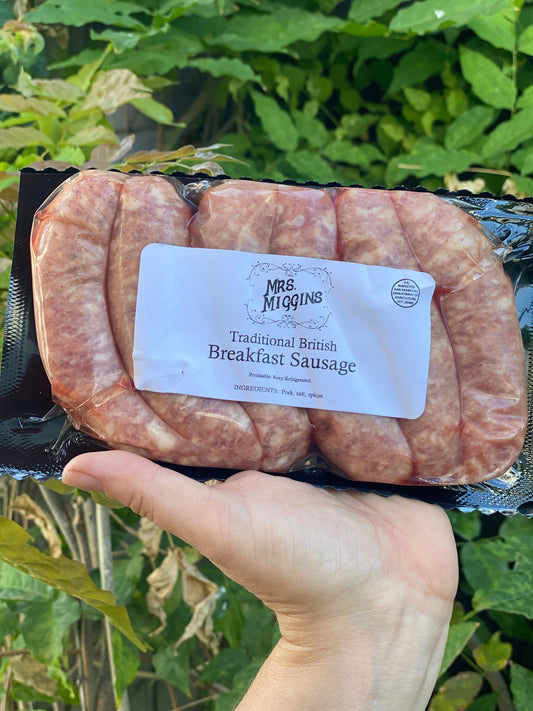 English Breakfast Sausages - 12oz